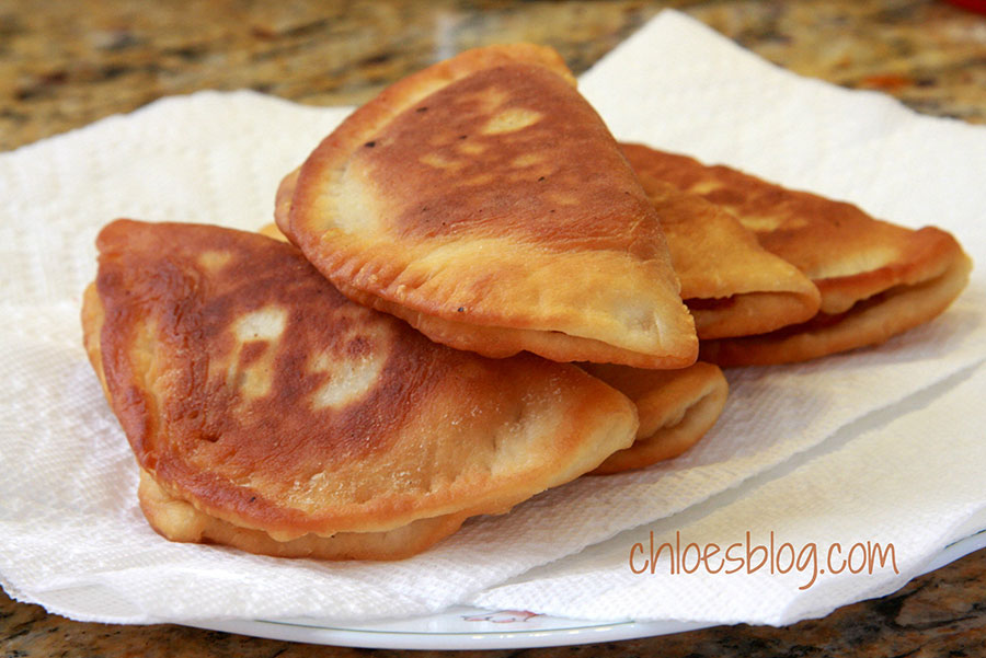 Fried Peach Pies are a southern tradition at family gatherings. Recipe from Chloe at Big Mill | bigmill.com