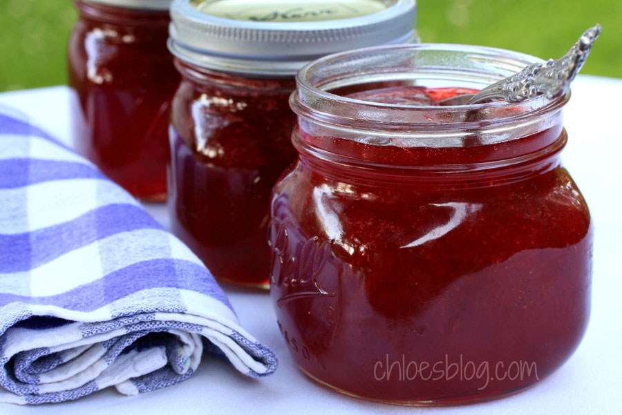 Tasty Strawberry Jam recipe from Chloe at Big Mill | bigmill.com