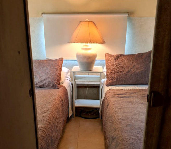 airstream with 2 beds