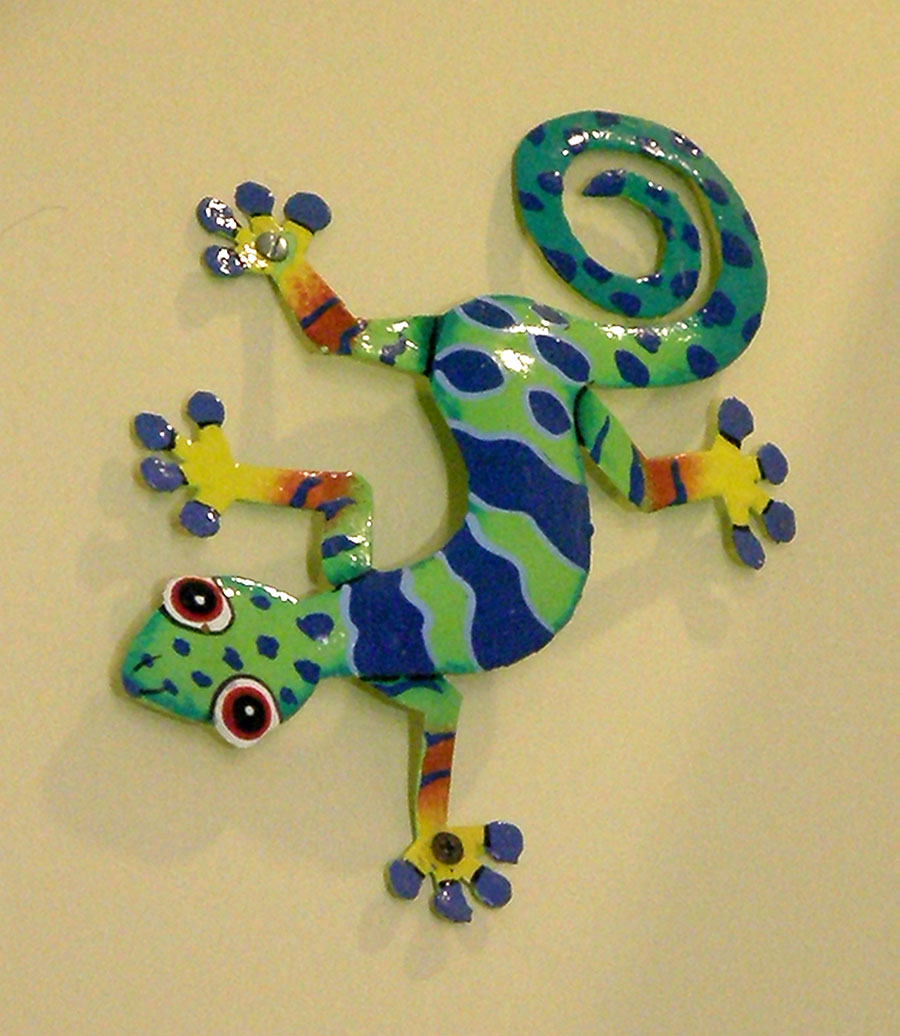 gecko ornament